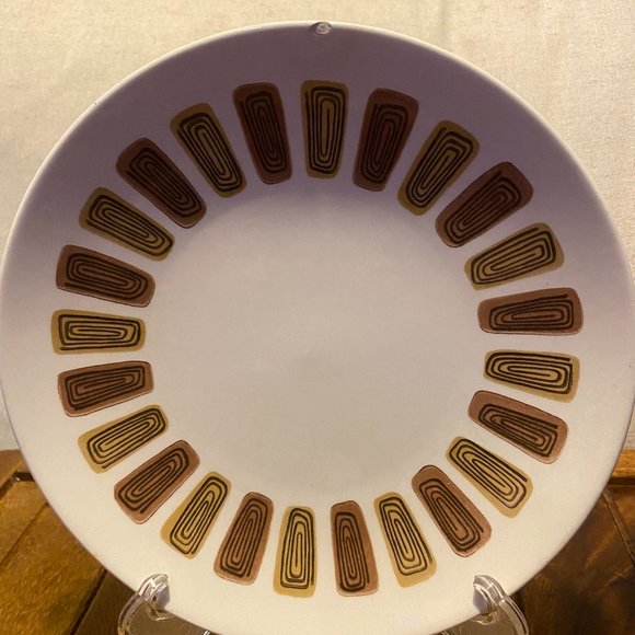 Vintage RARE 1960's Royal China Santa Fe on Royal Ironstone Salad Plates . - Picture 3 of 7